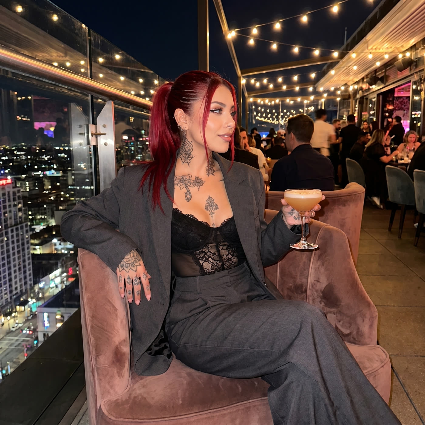 Vixen Rae in quiet thought, soft window light